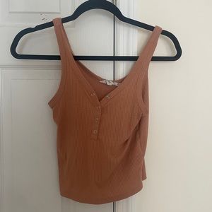 ORANGE TANK TOP EXTRA SMALL